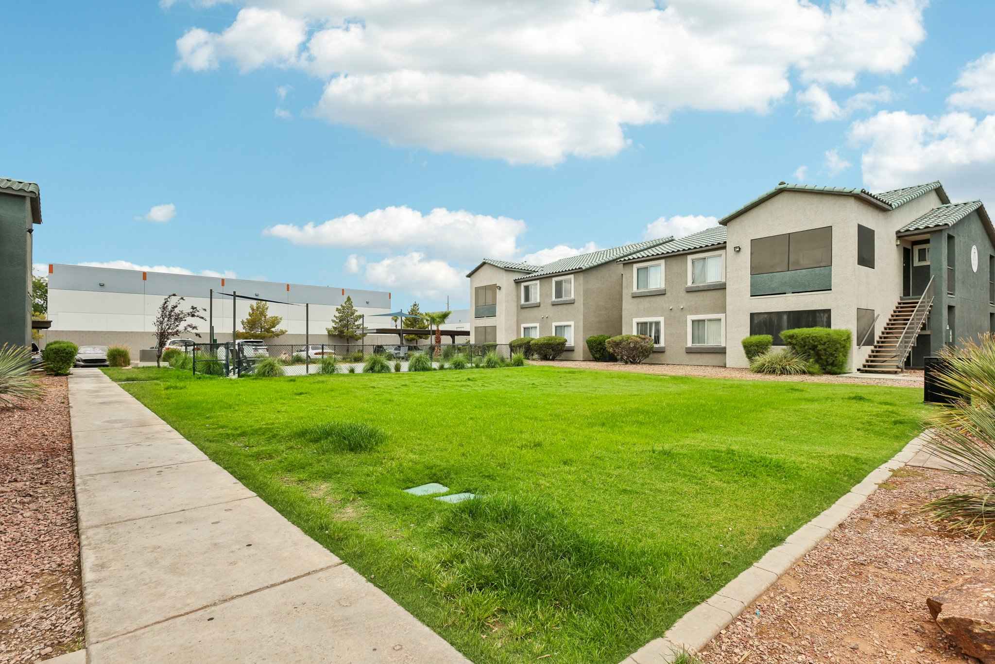 dog park area and also patch of grass at Millennium East