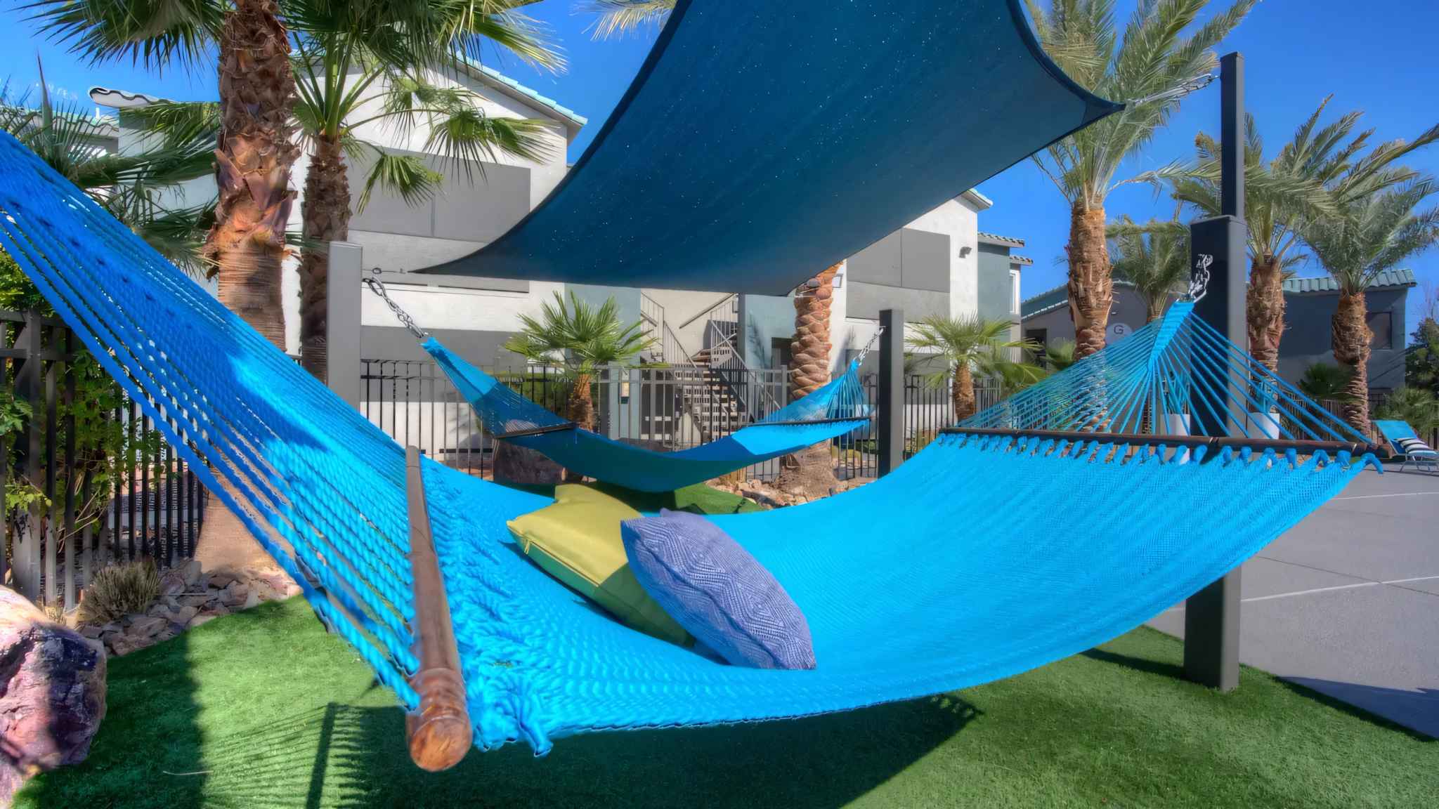 hammock garden at Millennium East