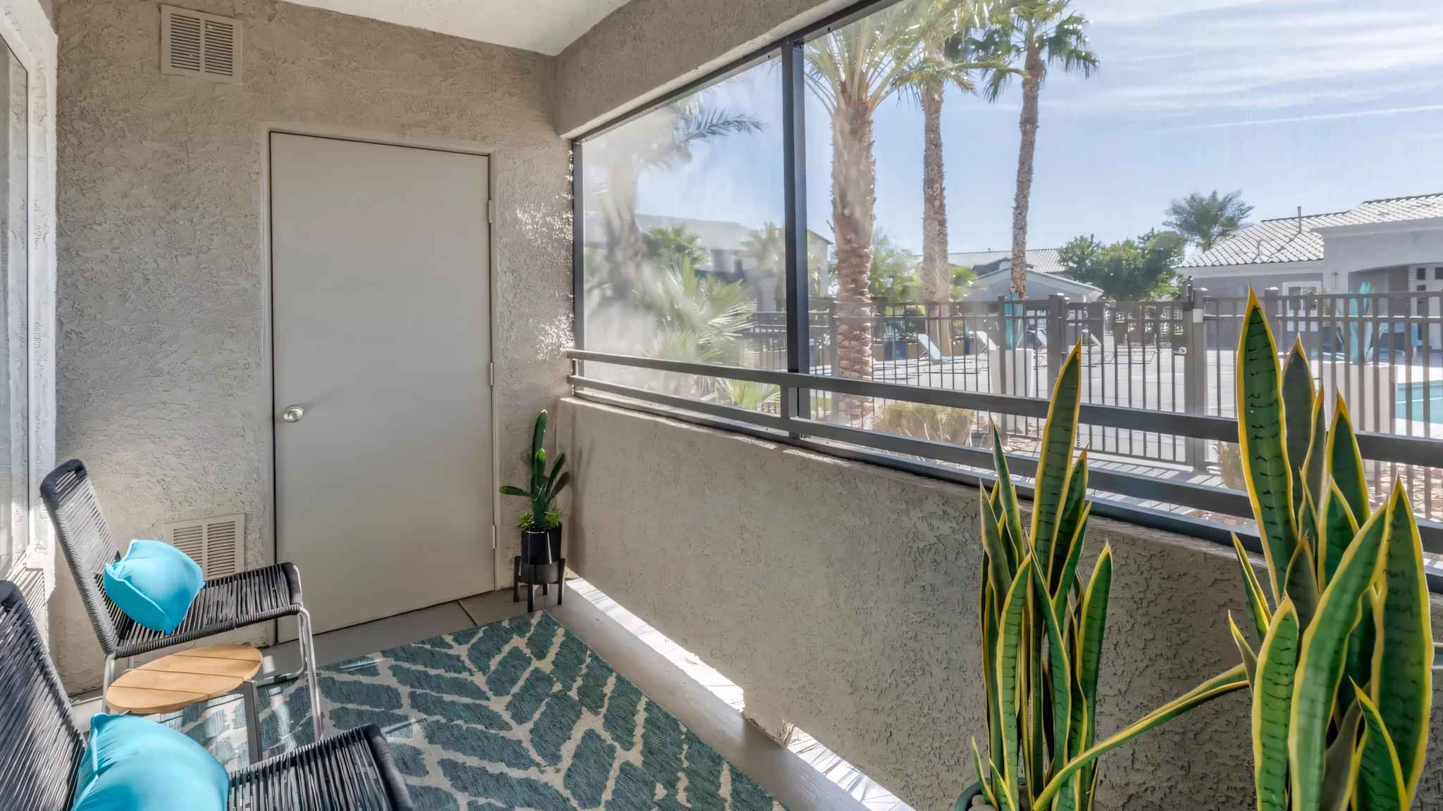 screened in patio 1 at Millennium East